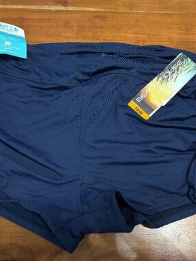 Beach House Women Adjustable Sides Swim Shorts, 16W, New